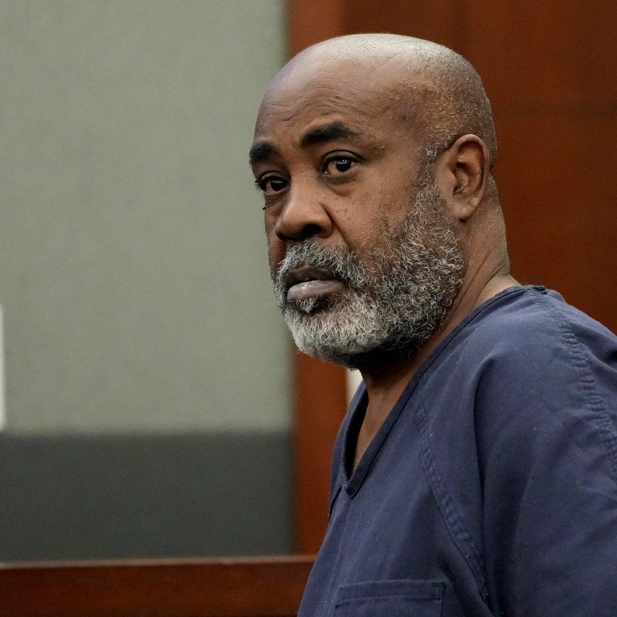 Duane Keffe D Davis in court as prosecutors examine his past statements in the Tupac Shakur murder trial