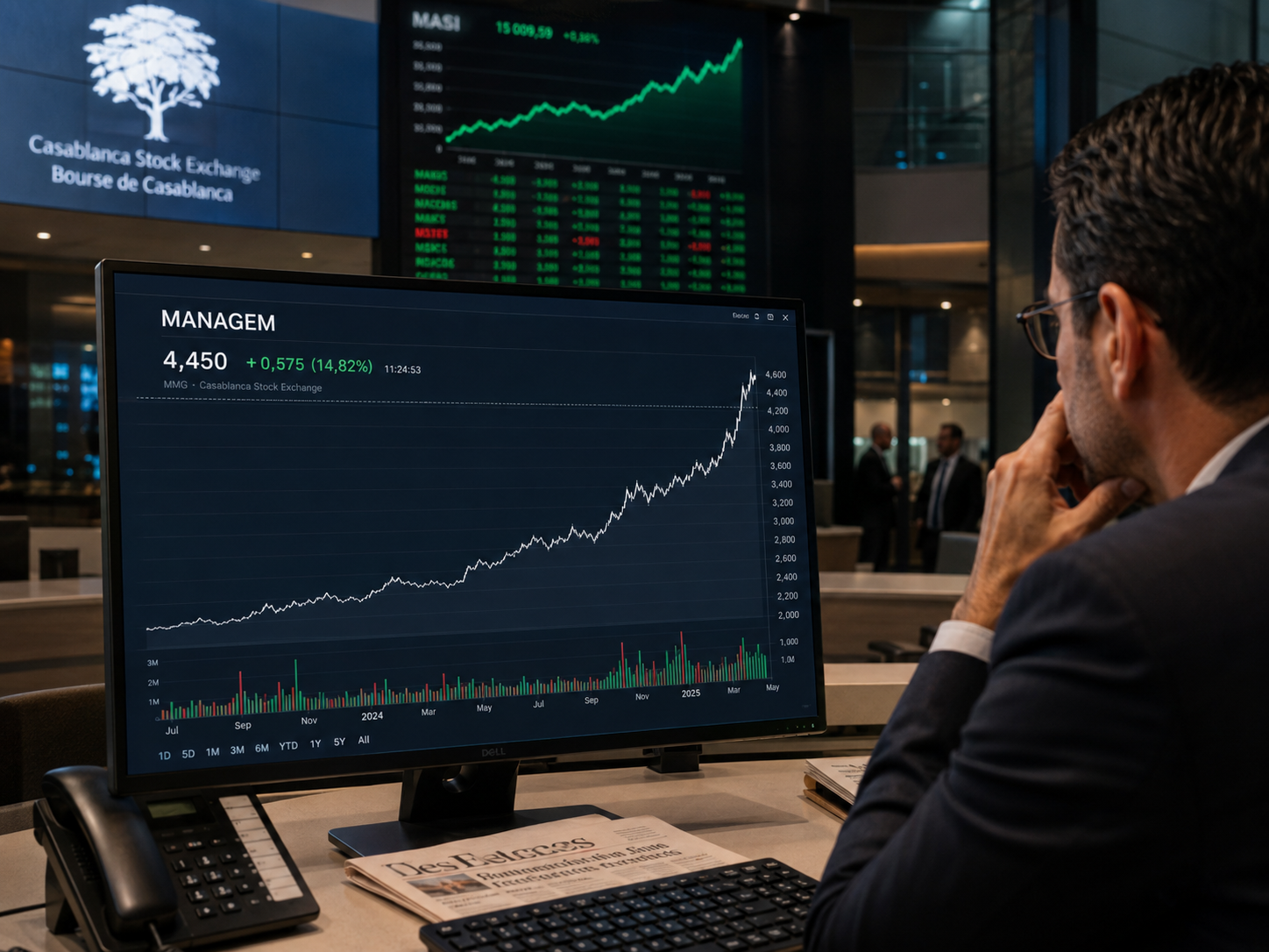Managem's extraordinary 2026 share-price rise reshaping Casablanca Stock Exchange expectations
