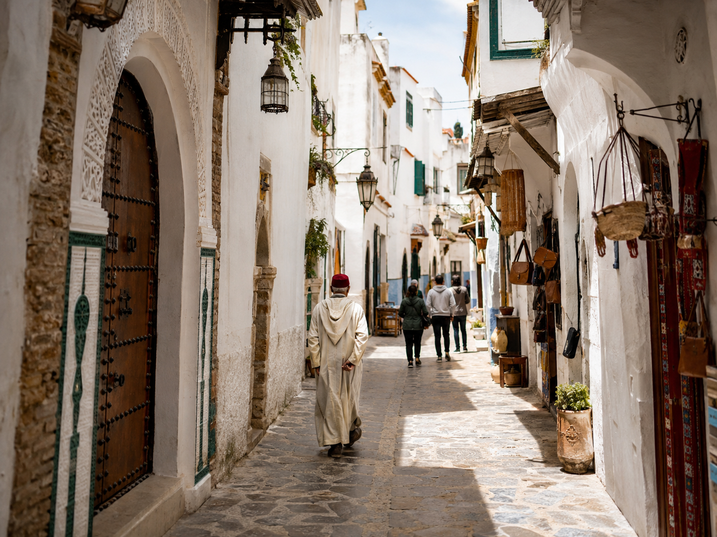 Northern Morocco beyond Royal Mansour Tamuda Bay, including Tetouan, Tangier, Chefchaouen and the Rif