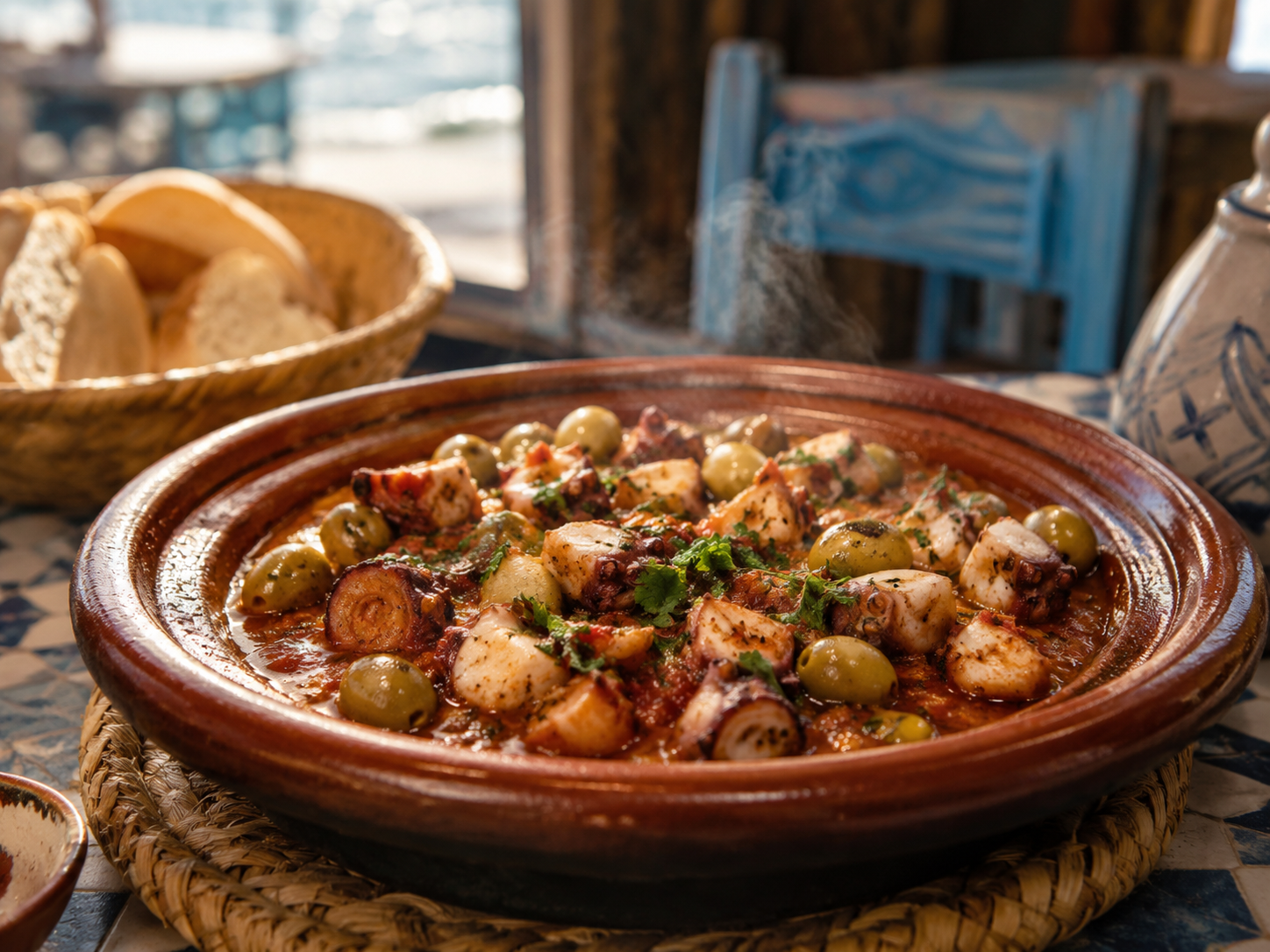 Octopus Belongs In A Tagine Too in Morocco Times Daily food coverage
