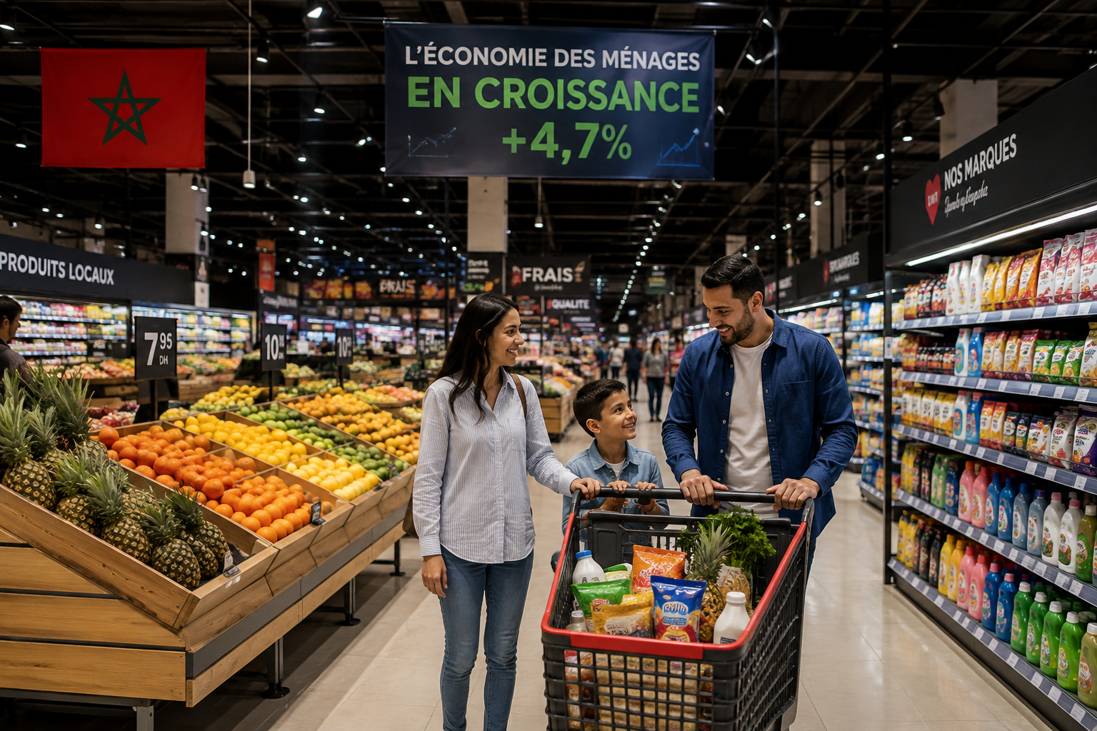 Moroccan organised retail expansion following stronger household consumption and urban demand