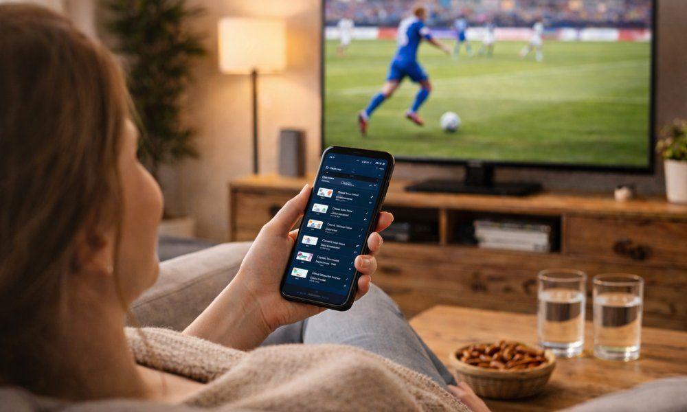 Television and mobile working together inside one connected Moroccan entertainment service