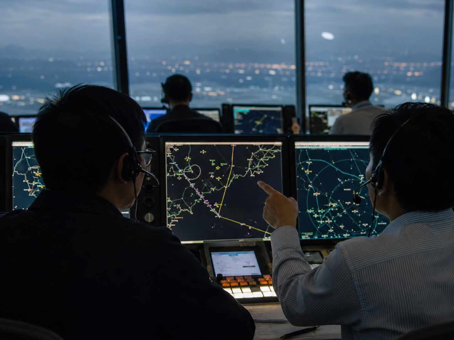 Malaysia Airlines MH370 approaching the IGARI handover between Kuala Lumpur and Ho Chi Minh air traffic control