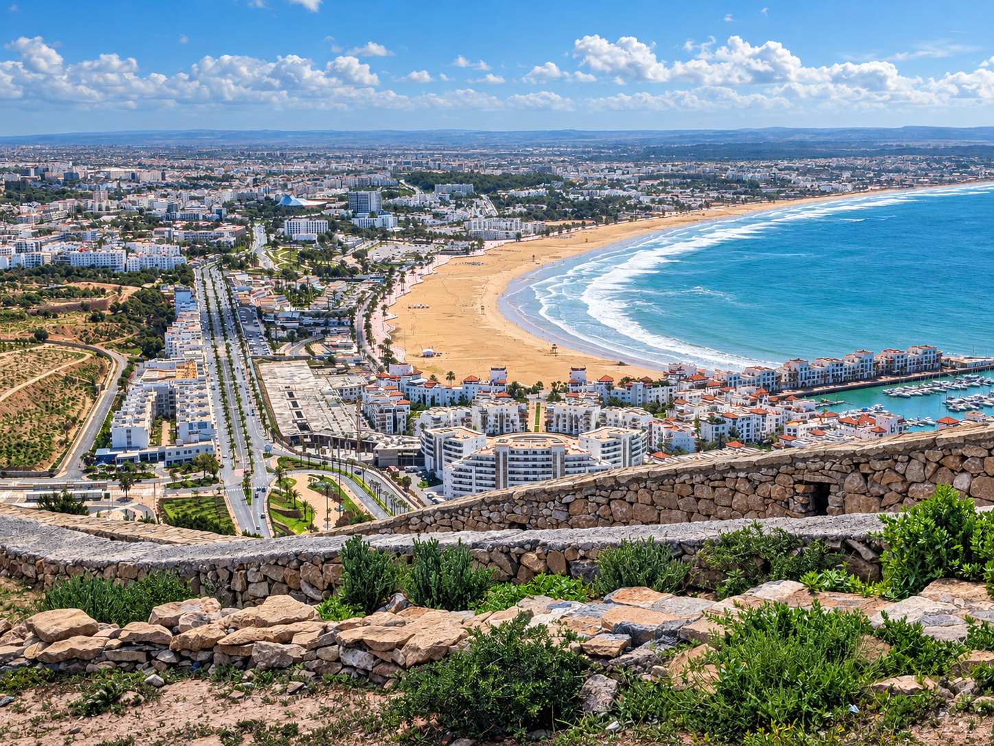 Agadir Morocco city lifestyle for climate ocean families remote workers and a slower pace