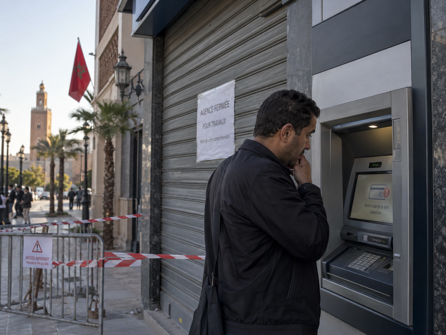 ATM retaining a bank card in Morocco does not automatically establish banking fault