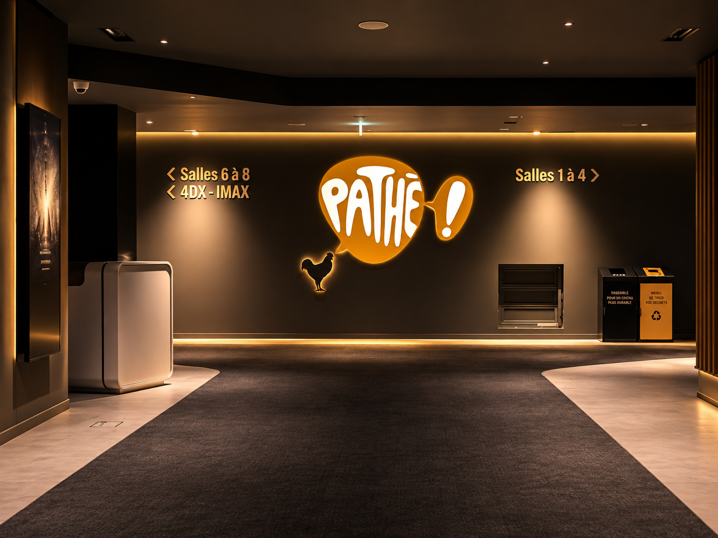 Pathé Californie Casablanca cinema with IMAX, 4DX and VIP experiences in Morocco