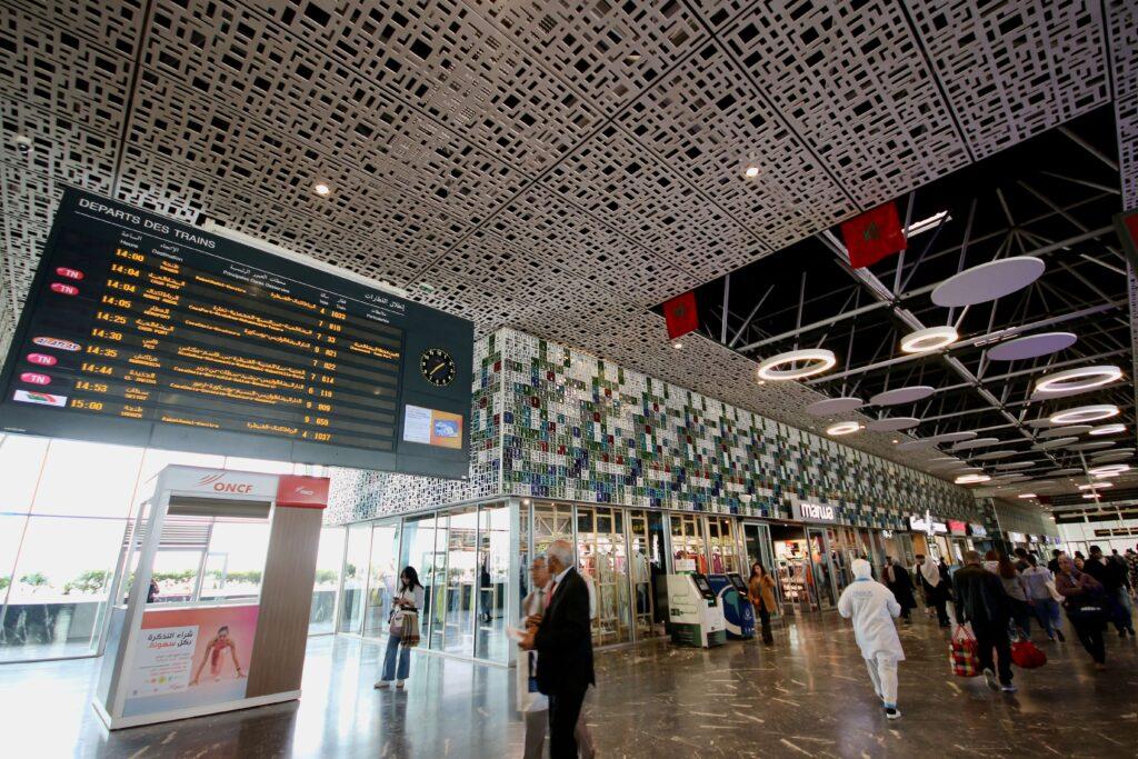 Flights and trains in Morocco continuing to use local departure times after the GMT clock change