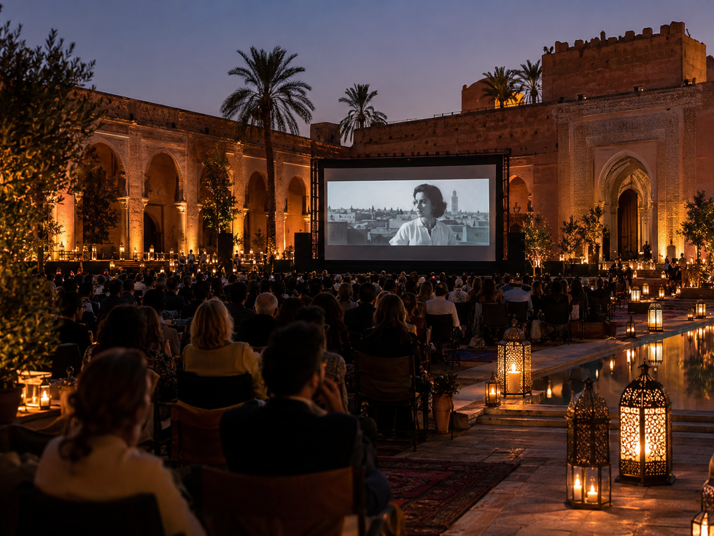 Marrakech Short Film Festival screenings in historic and cultural venues across the city