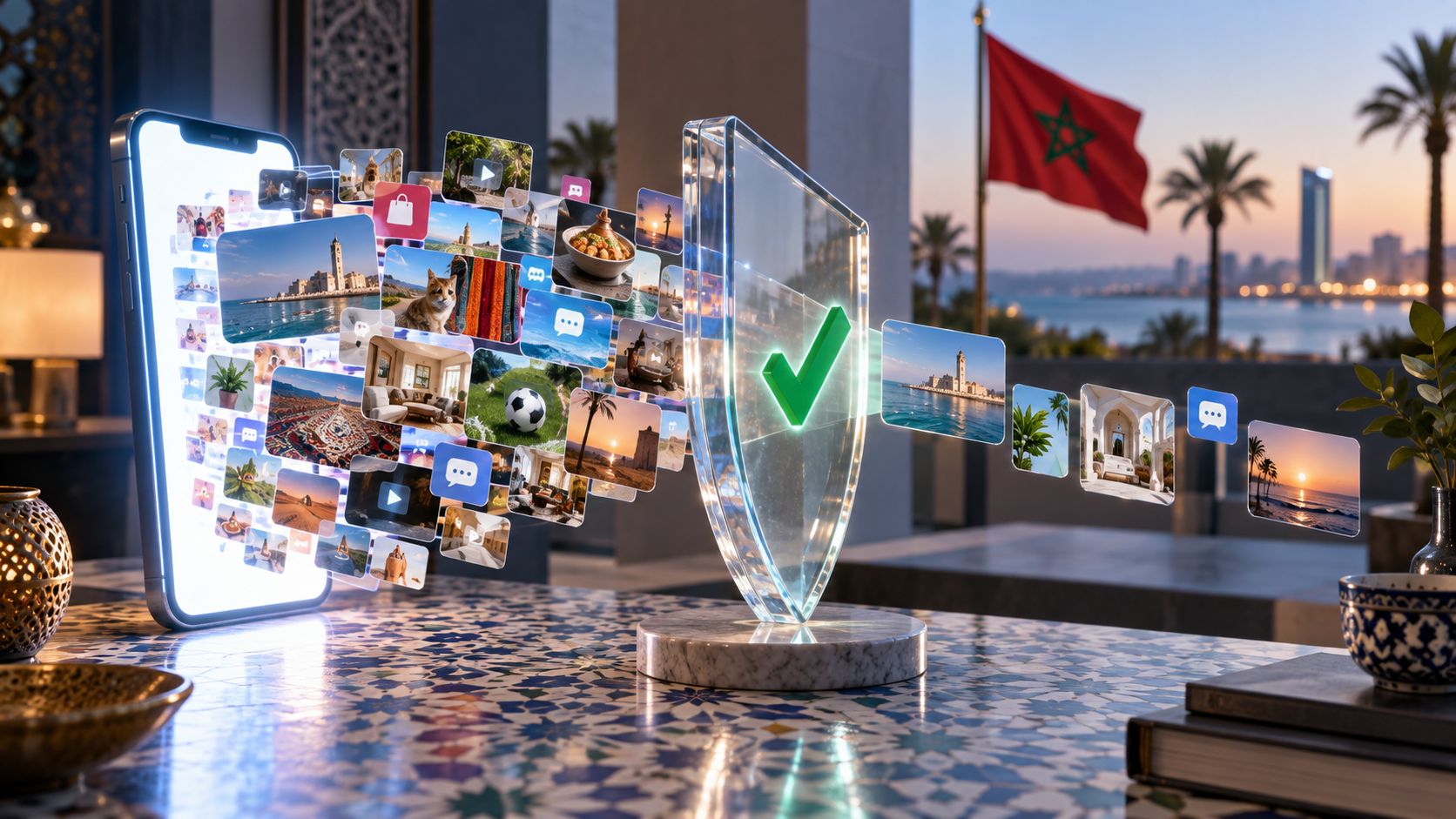 Moroccans use social media widely but report much lower trust in information circulating online