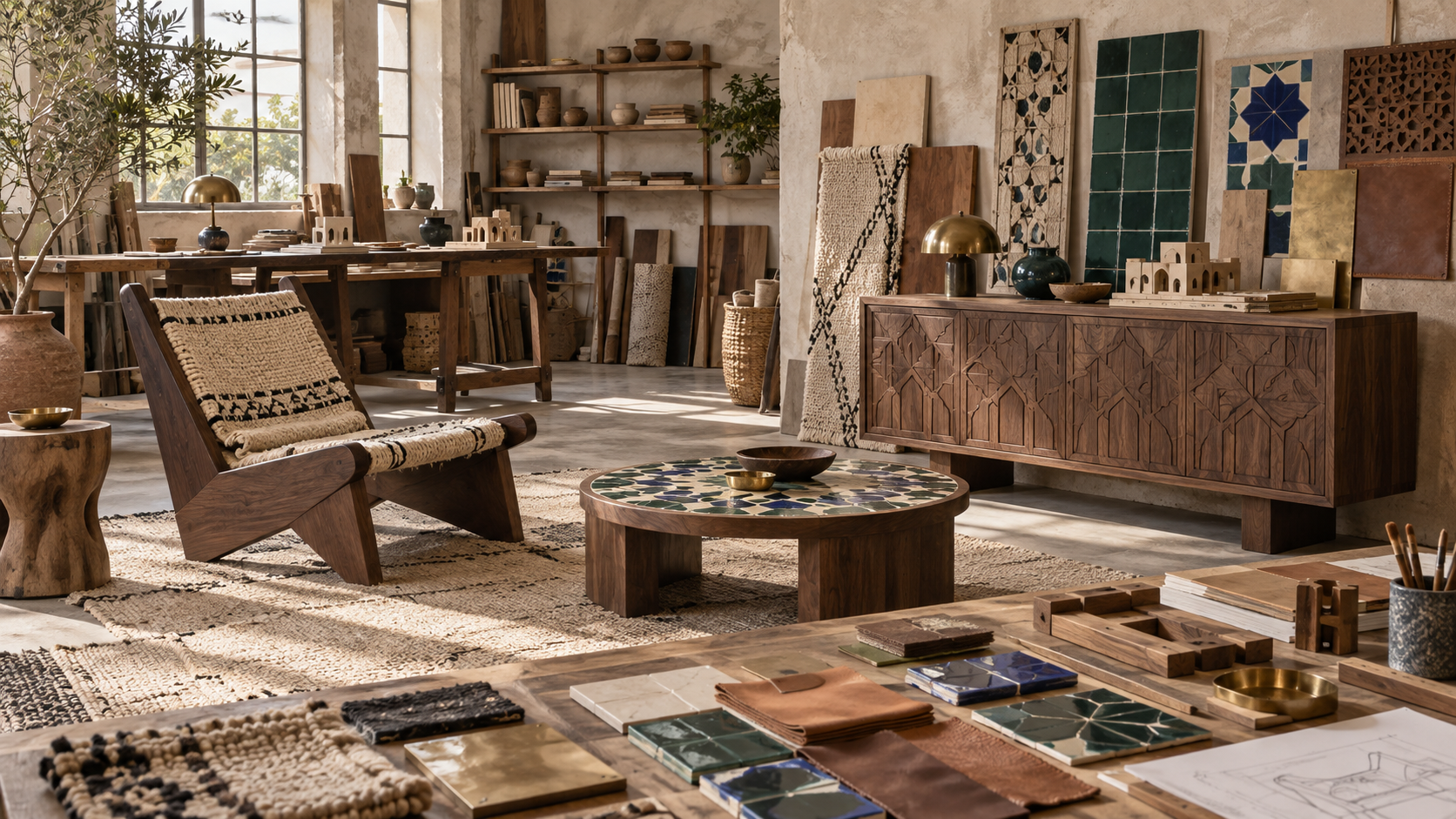 Moroccan craftsmanship and contemporary design entering a new international conversation in Casablanca