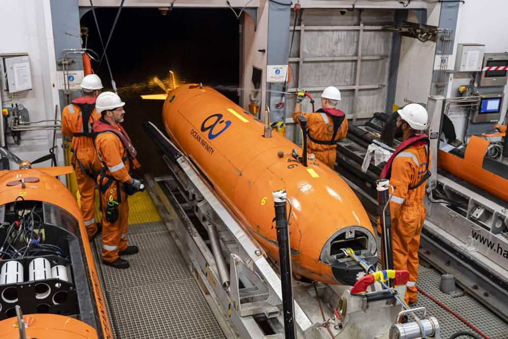 Ocean Infinity autonomous underwater search operation for Malaysia Airlines Flight MH370