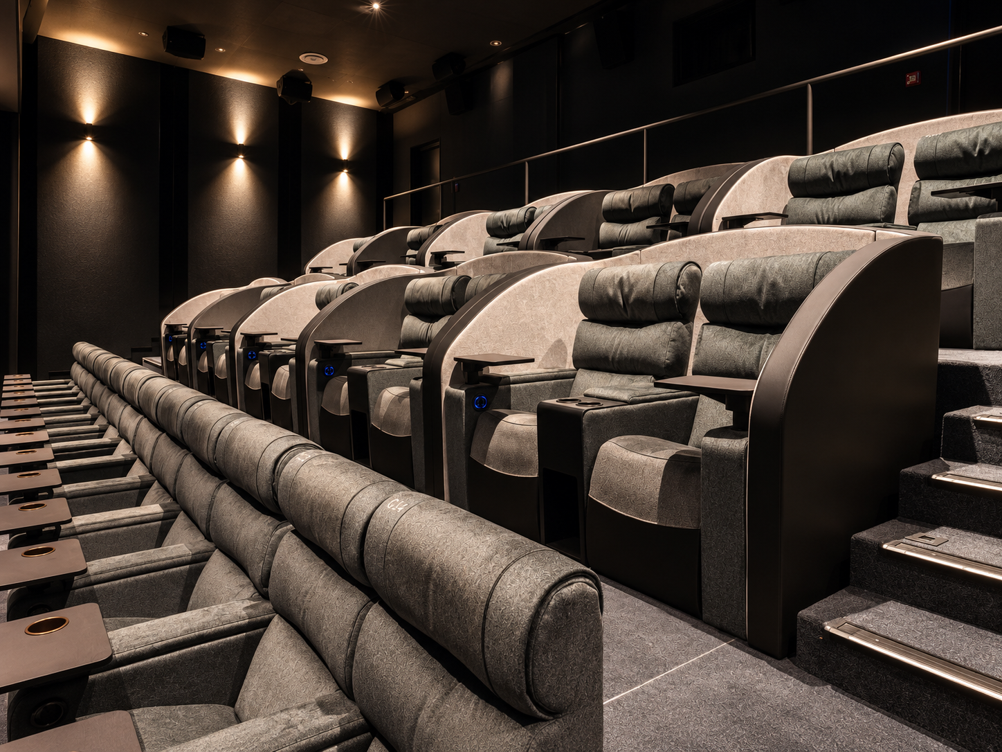 Pathé Dar Essalam Rabat premium cinema with Samsung Onyx 4K LED and Dolby Atmos in Morocco
