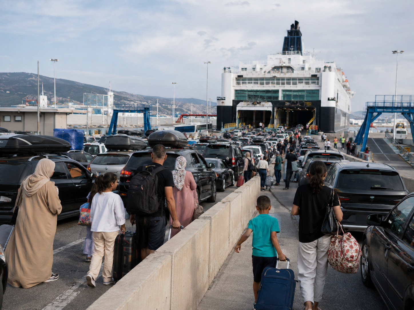 Operation Marhaba 2026 return journey as Moroccan diaspora families travel back towards Europe