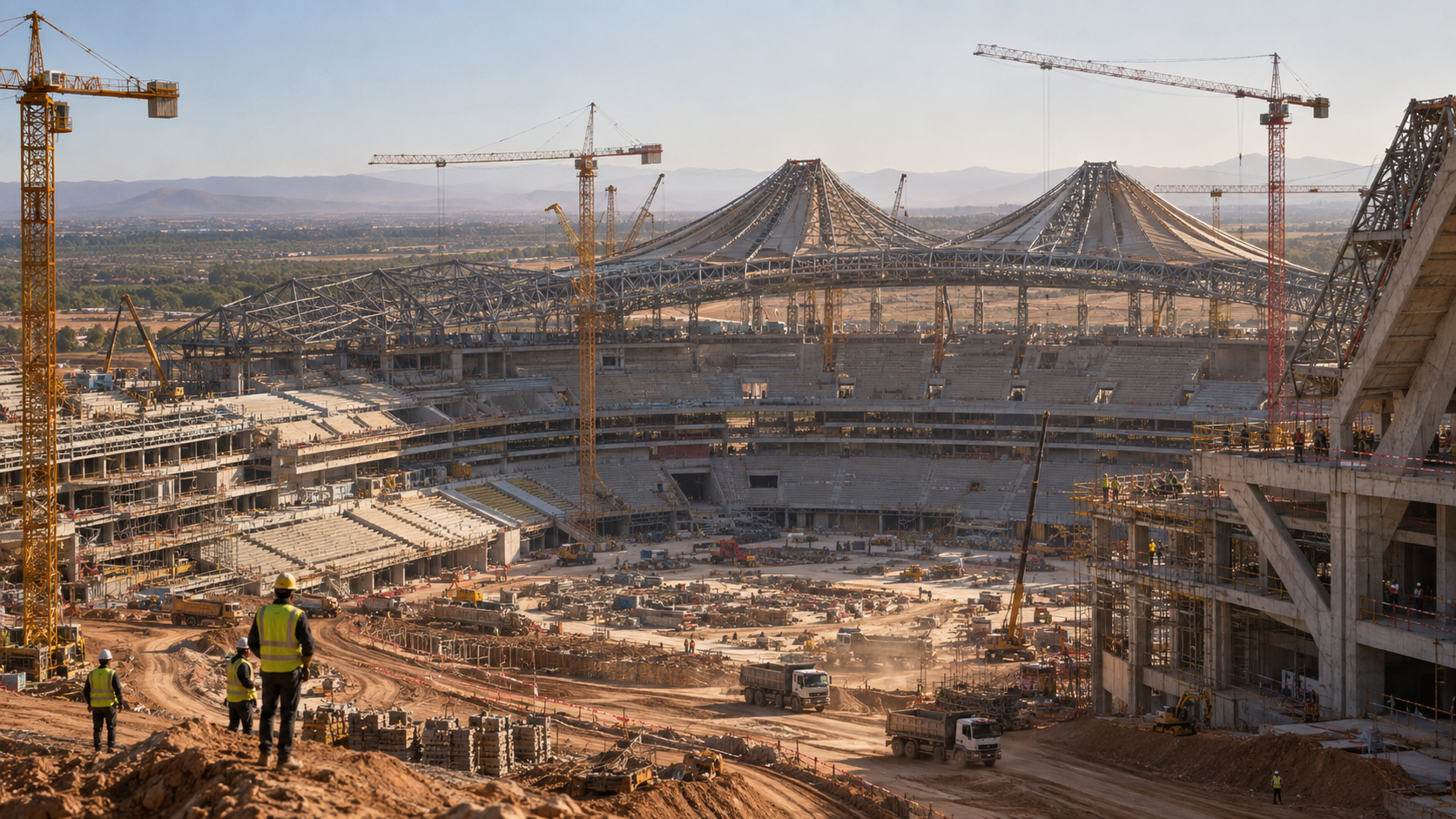 Hassan II Stadium in Benslimane as Morocco's centrepiece for the 2030 World Cup