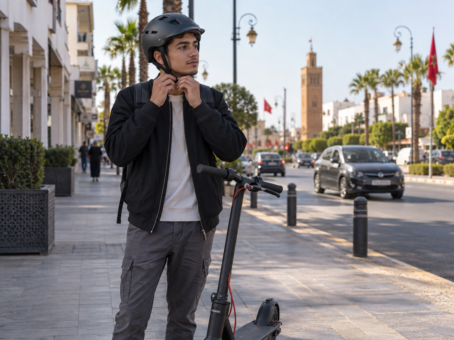 Morocco electric scooter rules make approved helmets compulsory after the transition period