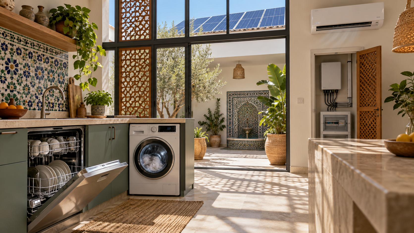 The real rooftop solar test for Moroccan homes based on daytime electricity consumption and expected savings