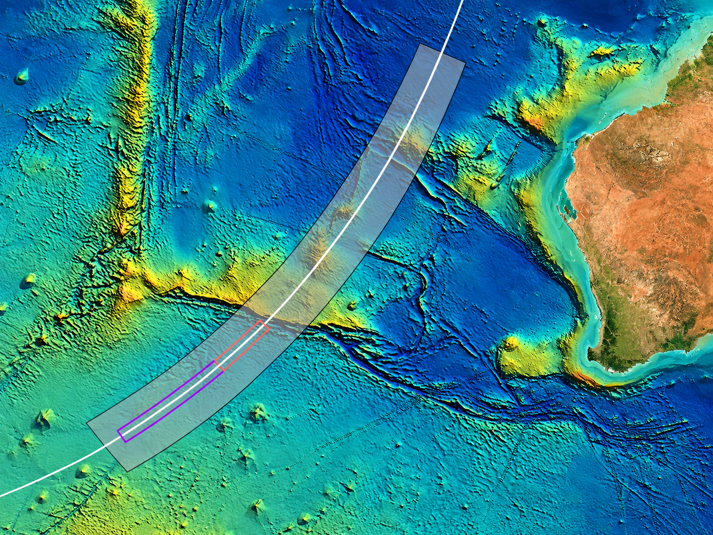 MH370 search challenge after conventional tracking ended and investigators relied on satellite constraints