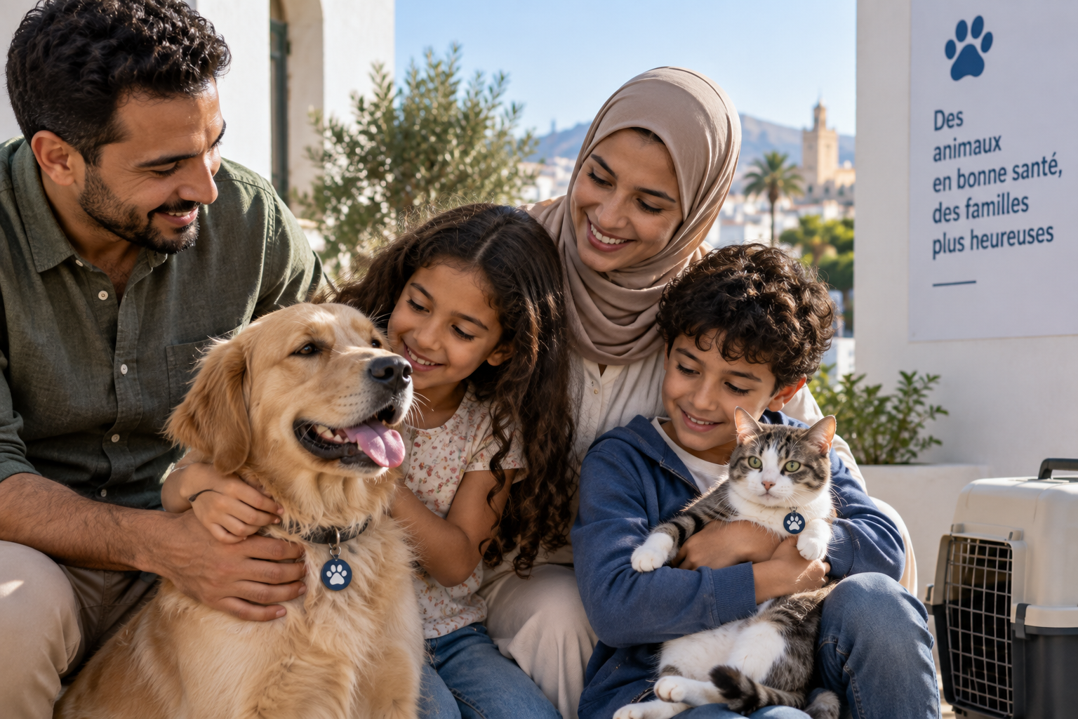 Why rabies vaccination matters for dogs cats families and communities in Morocco