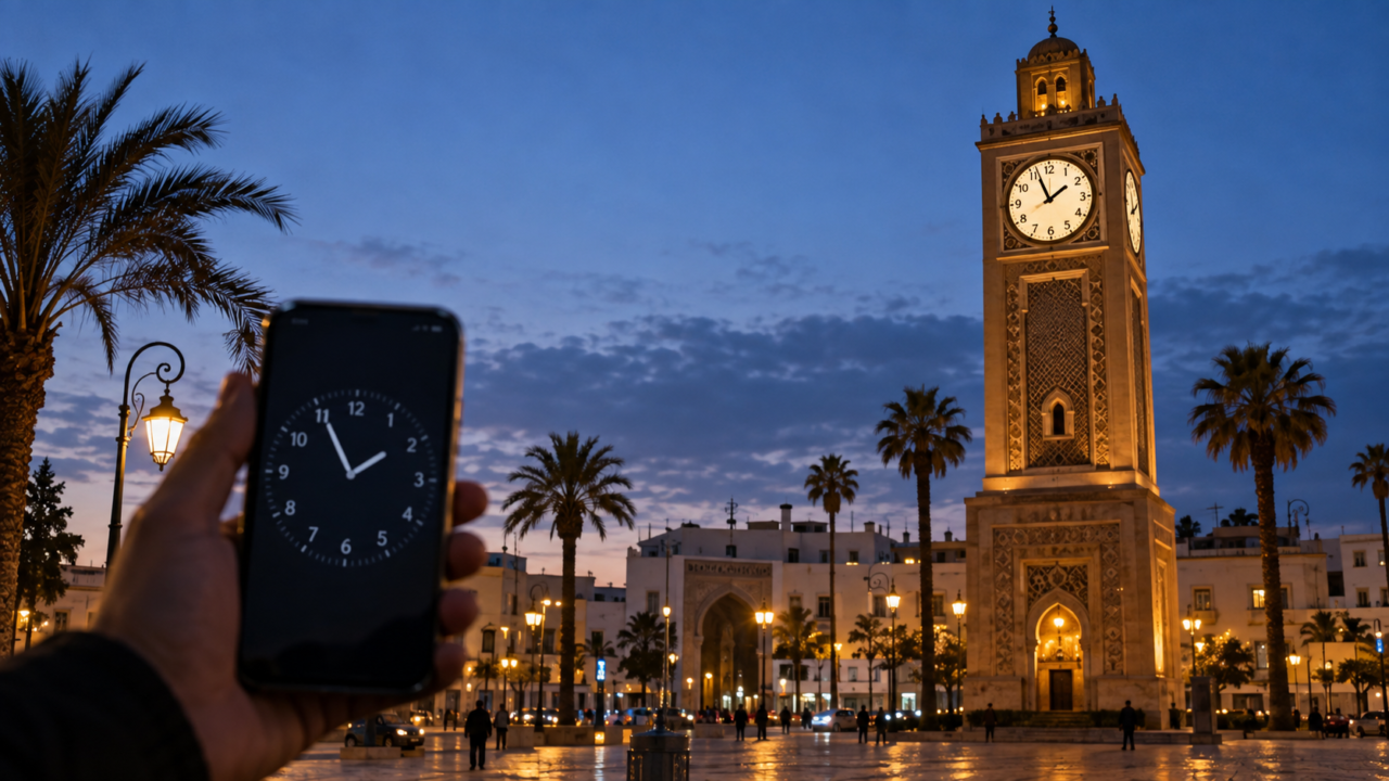 Morocco GMT Change 2026: Clocks Go Back Tonight | MTD