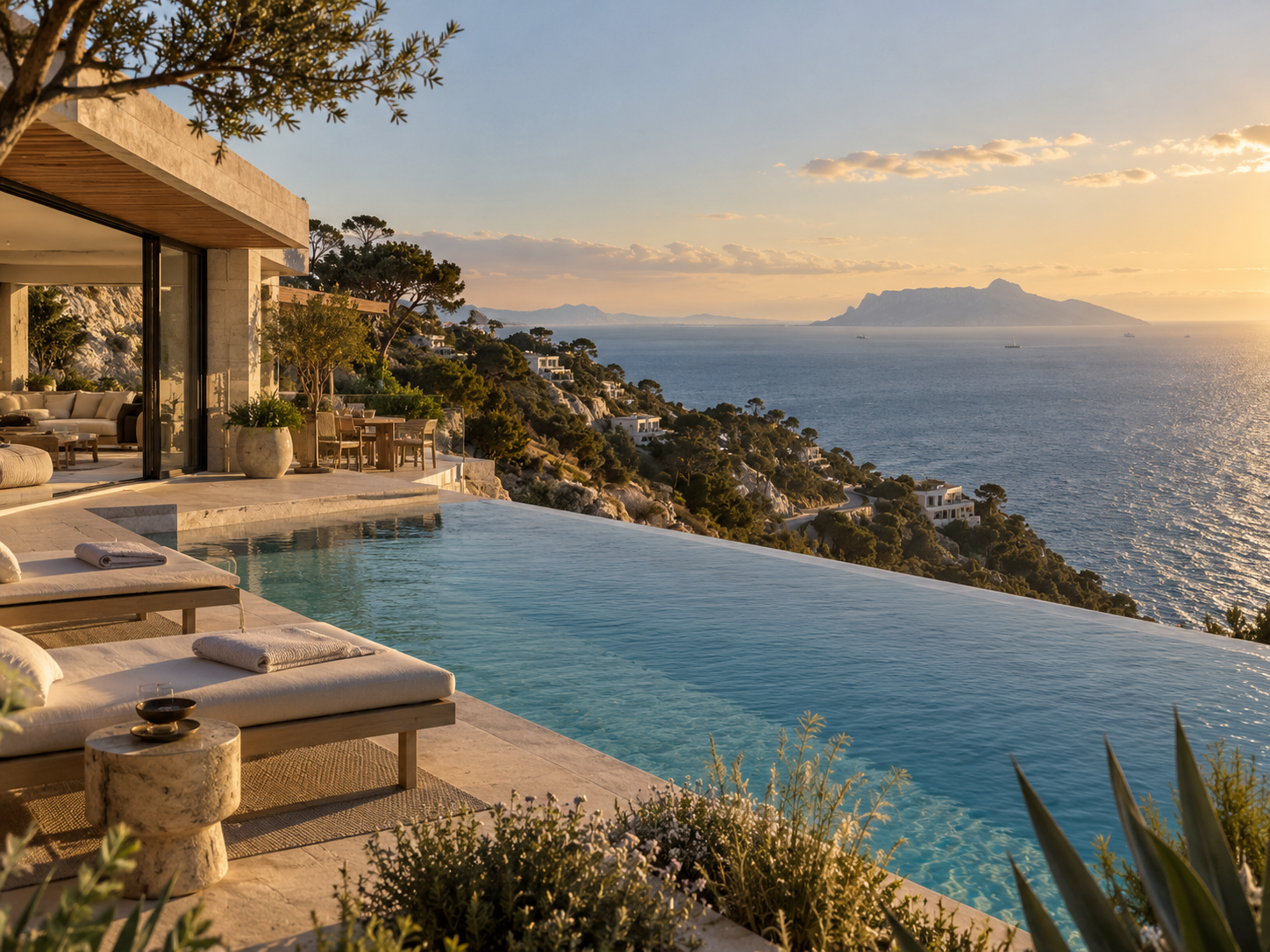 Planned Four Seasons Resort Tangier at Cap Malabata featuring 27 private villas overlooking the Mediterranean in Morocco