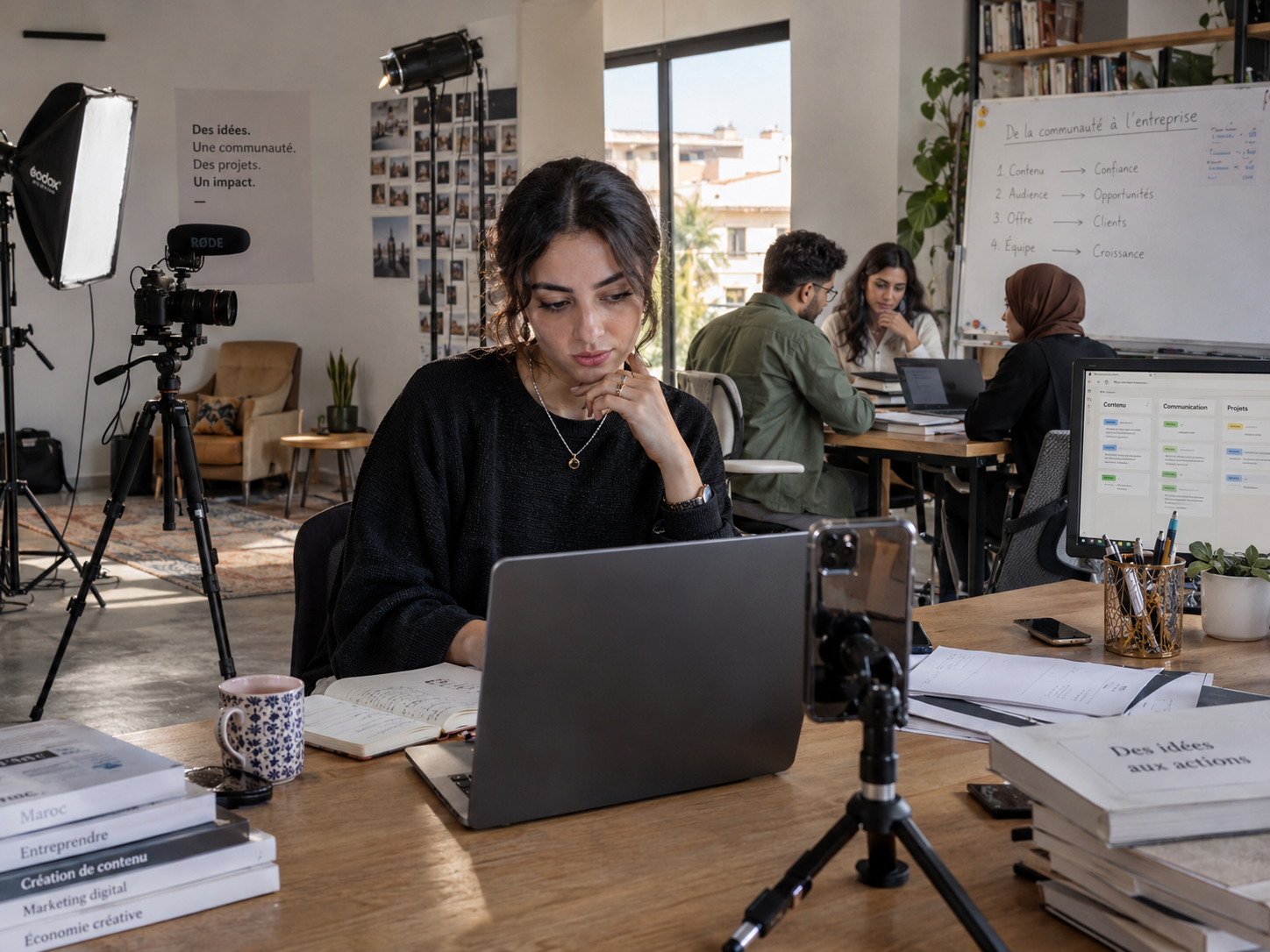 Meryem Derni turning a Moroccan social media audience into education and entrepreneurial ventures
